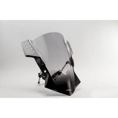 Windschutzscheibe Puig Universale Geräuchert Hell für Honda 125 Msx 2013-2018