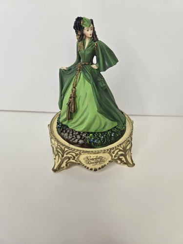 SCARLETT'S DECEPTION Gone with the Wind 1993 Turner Ent. Figurine in Glass Dome - Picture 8 of 15