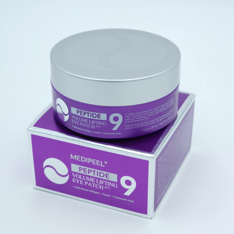 MEDI PEEL Peptide 9 Volume Lifting Eye Patch Pro 60ea Anti Wrinkle K-Beauty - Image 2 of 4