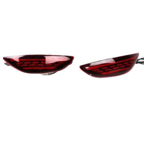 Luces de freno guía de luz + DRL nocturno + señales de giro para Hyundai Accent 2012-2016 - Imagen 2 de 9