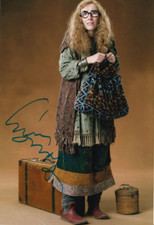 EMMA THOMPSON signed Autogramm 20x30cm HARRY POTTER in Person autograph COA