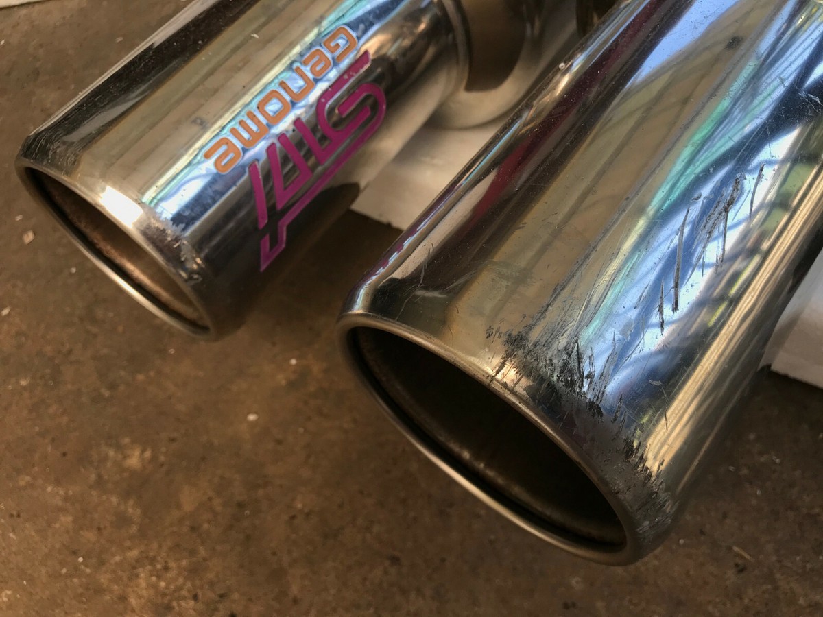 JDM Genome Subaru Legacy BL5 BP5 B4 Sti twin exhaust muffler bh5