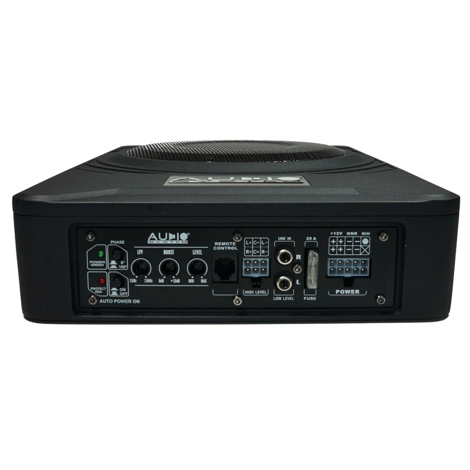 Audio System US08 active EVO 275 Watt Untersitz-Aktiv-Subwoofer Aktiv + Kabelset - Bild 2 von 2