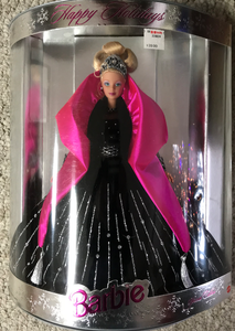 happy holidays barbie doll
