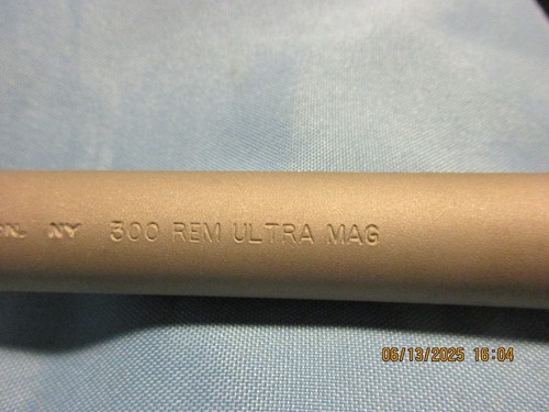 Remington Barrel ONLY 300 Rem Ultra Mag Caliber 26" Matte new 1:10 twist vg cond - Picture 7 of 11
