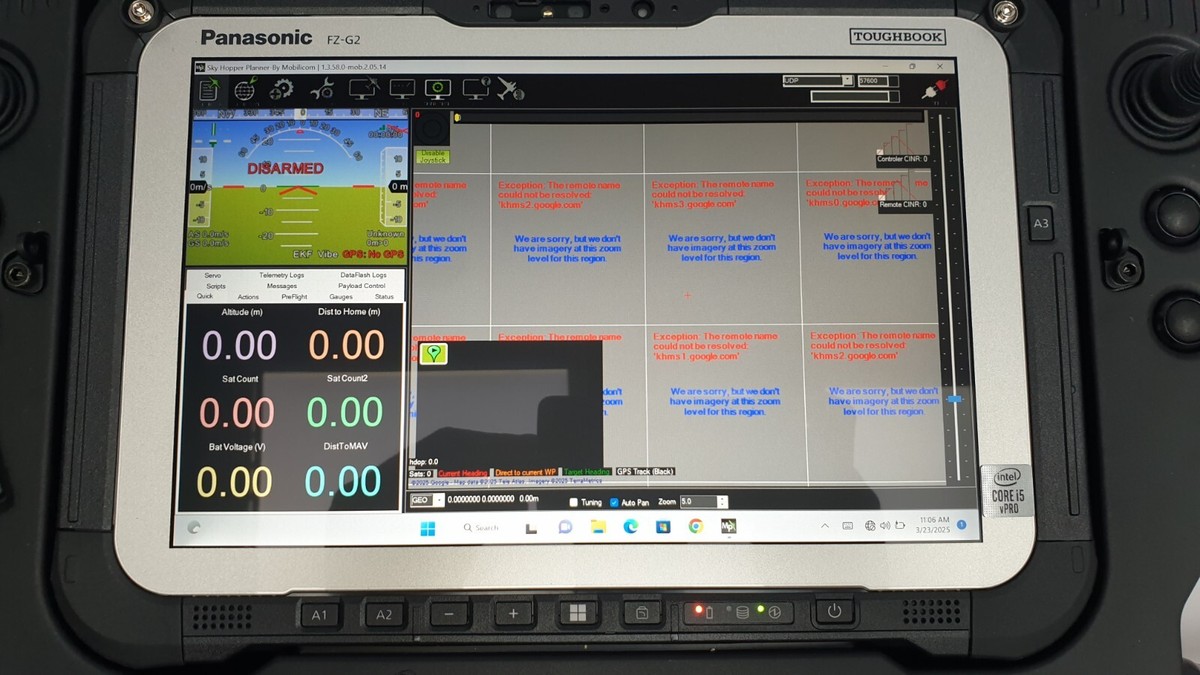 Panasonic Toughbook FZ-G2 Drone Ground Control Station with