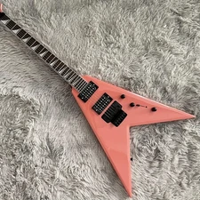 In Stock Floyd Rose Bridge Electric Guitar H-H Pickup Black Hardware 6 Strings