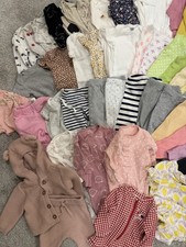 Girls Baby Clothes Bundle 0-3 Months