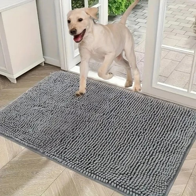 #ad Dog Door Mat for Muddy Paws 30X50 Absorbs Moisture and Dirt Absorbent Non Slip $8.39