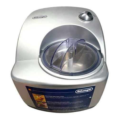 DeLonghi GM6000 Ice Cream & Italian Gelato Maker Self-Refrigerating Compressor