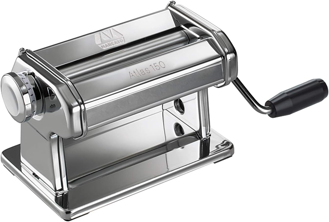 8340 Atlas Pasta Dough Roller, Made in Italy, Includes 150-M