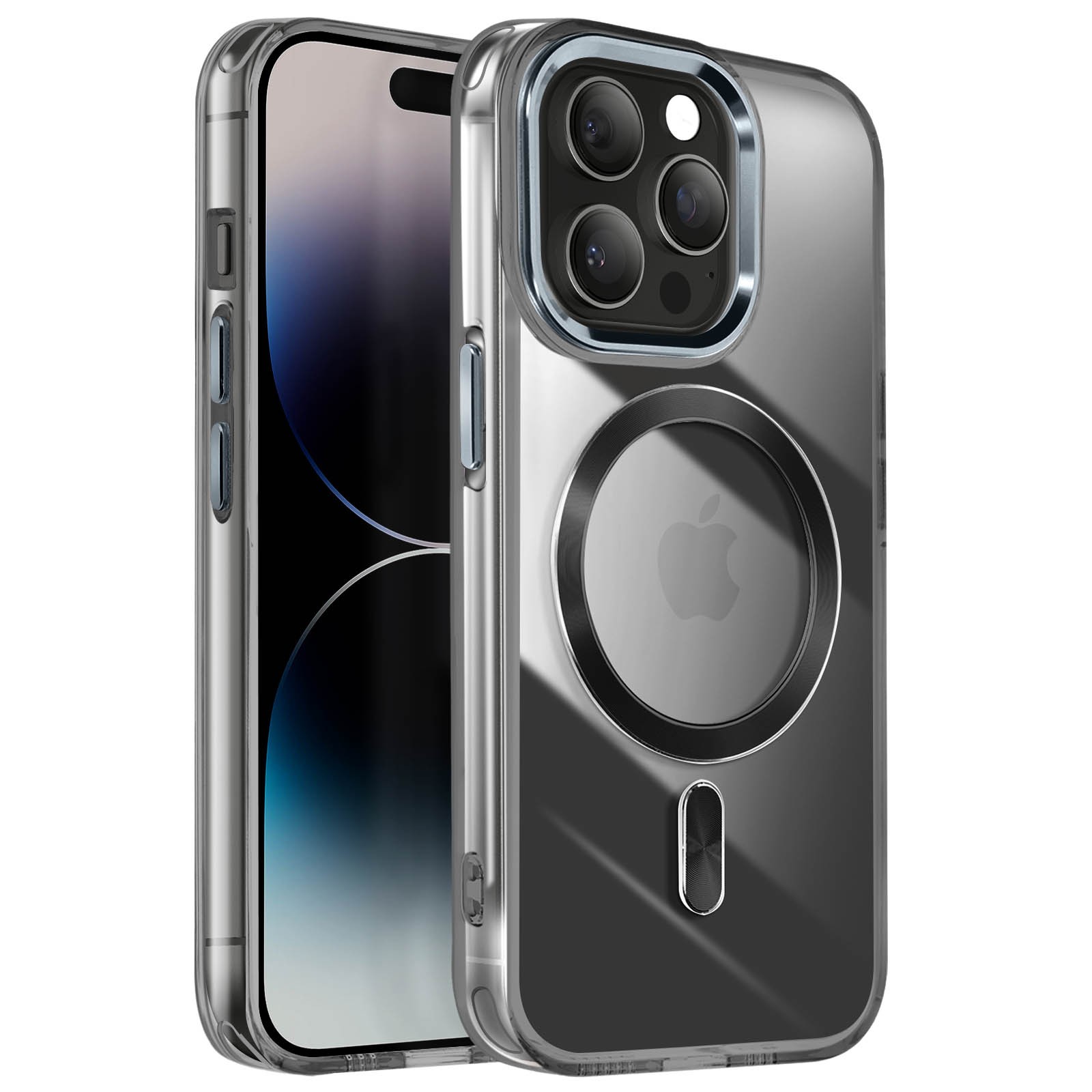 Coque iPhone 14 Pro Cristal Color Avizar antichoc et transparente pour objectif photo