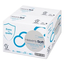 Papernet 410001 4.1" x 146' Heavenly Soft Toilet Tissue - White 96/Carton New