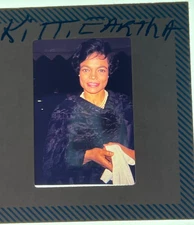 1961 EARTHA KITT "CATWOMAN" ORIG. RARE PHOTO SLIDE 35MM TRANSPARENCY 163
