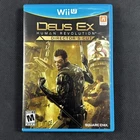 Deus Ex: Human Revolution Director's Cut Nintendo Wii U Game & Case Tested Works