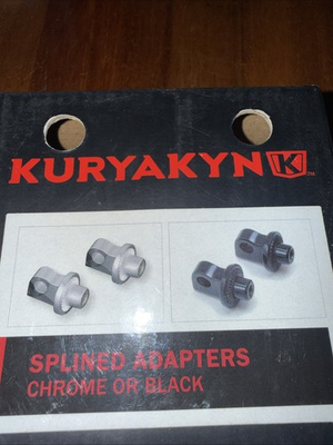 #ad Kuryakyn Splined Peg Adapter Honda GL1800 Suzuki Front Chrome 8808 $49.99