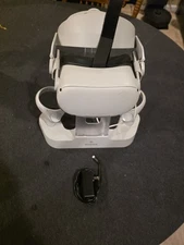 Meta Quest 2 VR Headset – 128GB + Controllers + NEXiGO Charging Dock - Full Set!