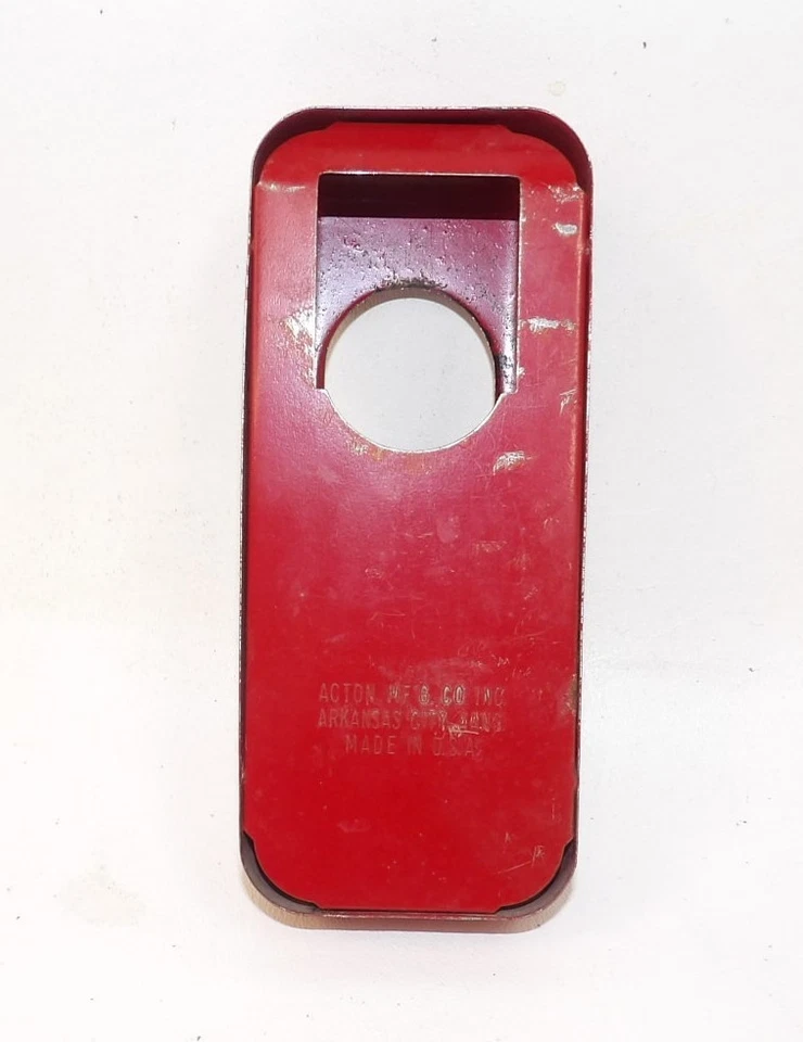 Vintage Coca Cola Red Metal Wall Mount Cap Catch Bottle Opener - Image 3 of 3