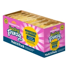 Pennington Feeding Frenzy Bird Food - No-Melt Suet Dough, 10oz Cakes, 8-Count 