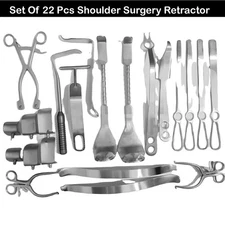 Shoulder Surgery Set 22Pcs Retractor System,German Steel Orthopedic instruments