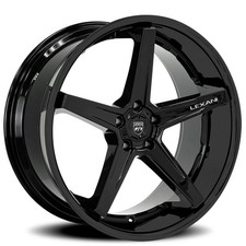 Lexani Wheels Savage Gloss Black Rims 20x920x10.5 4pcs A1 Lexani Wheels Savage Gloss Black Rims 20x920x10.5 4pcs A1