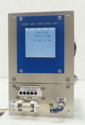 KOMYO RIKAGAKU KOGYO FMA-5UR2 / NDIR GAS ANALYZER CH4 0-100% LEL (USED)