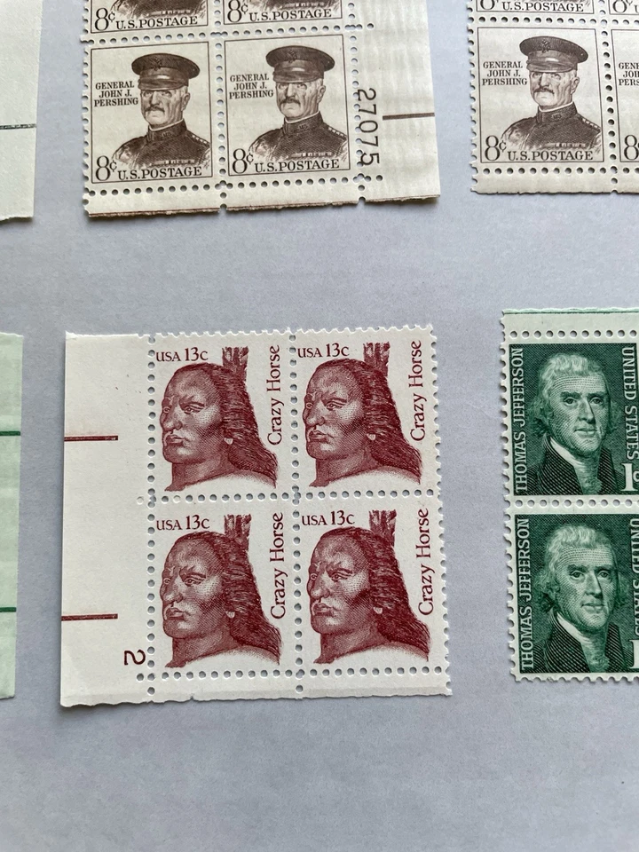 US Stamps Plate Block Set Of 9; MNH (L1) - Image 3 of 4