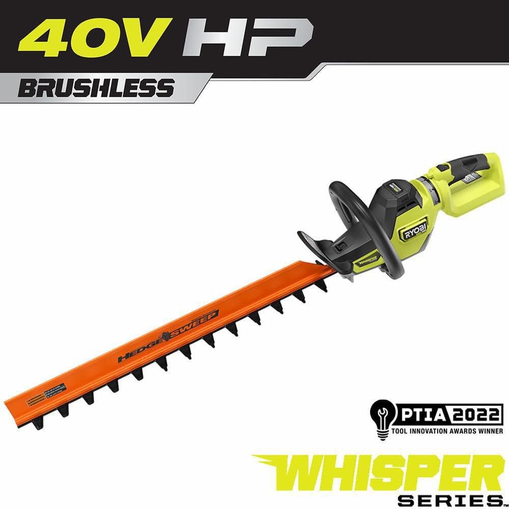40V HP Brushless Whisper 26-Inch Cordless Hedge Trimmer Tool Only