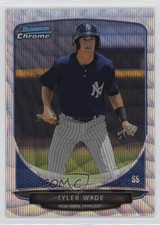 2013 Bowman Draft Picks Chrome Silver Wave Refractor 20/25 Tyler Wade 0b5