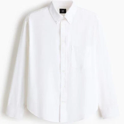 Relaxed Fit Oxford Shirt, Medium - Image 1 of 4