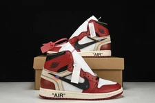 Jordan 1 Retro OG x Off-White High Chicago AA3834-101 Size US 7-12 for Mens