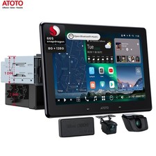 ATOTO X10 Floating 10" 1/2 DIN Android 13 Car Radio GPS Stereo 8 128G OBDII CAM