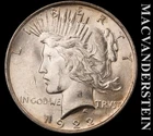 1922 Silver Peace Dollar - Choice Gem Brilliant Uncirculated  Lustrous  #L3205