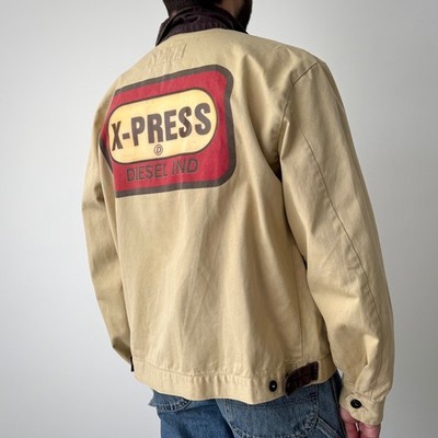 Vintage 90s Men's Diesel Industry 'X-Press' Work Jacket Type 2