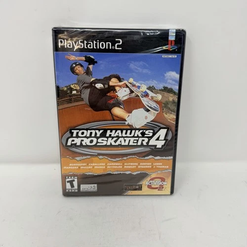 Tony Hawk's Pro Skater 4 Sealed 1st Print PlayStation 2 PS2 Vintage Black Label