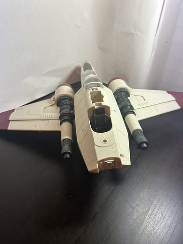 Hasbro Star Wars SAGA 2004 ROTS Clone Wars ARC-170 nave de combate INCOMPLETA - Imagen 7 de 13
