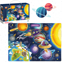 Weltraum-Puzzle FüR Kinder, 100 Teile, Lernspiel Ab 5