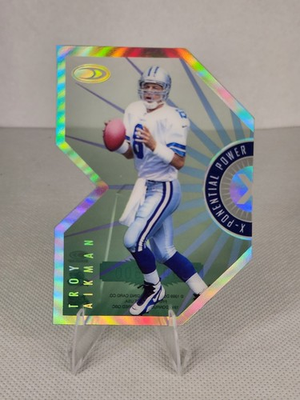 #ad 1999 Donruss Preferred QBC X Ponential Power Troy Aikman 1A 2500 Dallas Cowboys $6.50