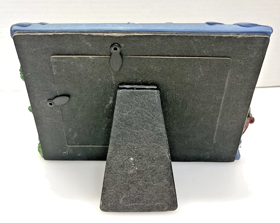 Noah’s Ark Beach Photo Frame w/ Animals Resin 5x7 Multicolor Nautical Decor - Image 2 of 4