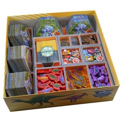 Box Insert: Color: Dinosaur World