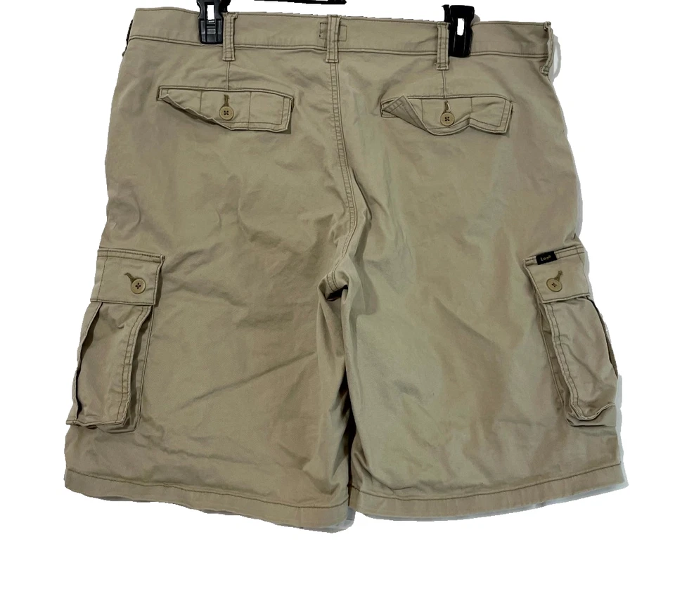 Pantalones Cortos Lee Cargo Para Hombre 42 Beige Algodón Elastizados Tiro Medio Westport Performance Foto 3 de 4