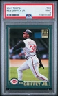 2001 Topps #593 Ken Griffey Jr. MINT PSA 9 Cincinnati Reds