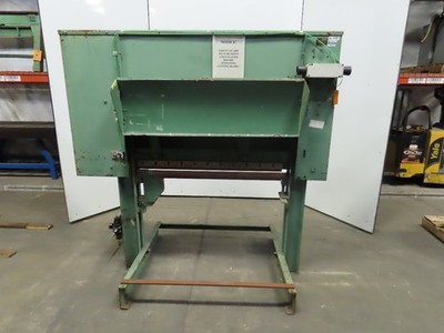 Mellon Eng. 16x36 41'' Pneumatic Swing Cut-Off Shear 6-1/2'' Stroke