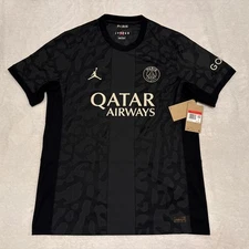 2023-24 Jordan Men’s Paris Saint Germain Authentic Version Soccer Jersey Large L
