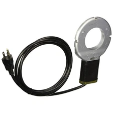 Farm Innovators Chicken Waterer De-Icer for Poultry Fountains, Silver and Black