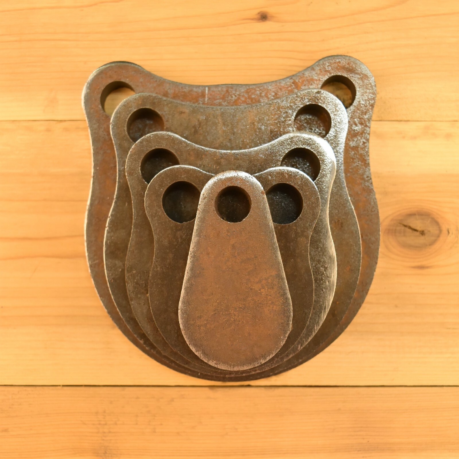 AR500 1/2 Steel Shooting Targets 2 3
