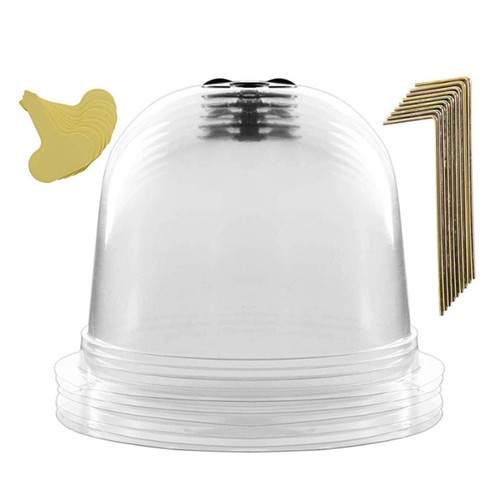 Tool Thermal Insulation Transparent Plant Cover Set With Support Pin - Bild 5 von 8