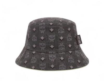 MCM バケットハット ブラック ONE SIZE MCM Bucket Hat Dark Gray NWT One Size | eBay
