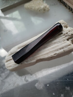 NEVER SMOKED Old BAKELITE  Ruby CIGAR CIGARETTE CHEROOT Holder Tip SEE THRU