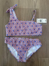 Raisins Girls Two-Piece Bikini Set With Removable Cups Size 12 Multicolor Geomet